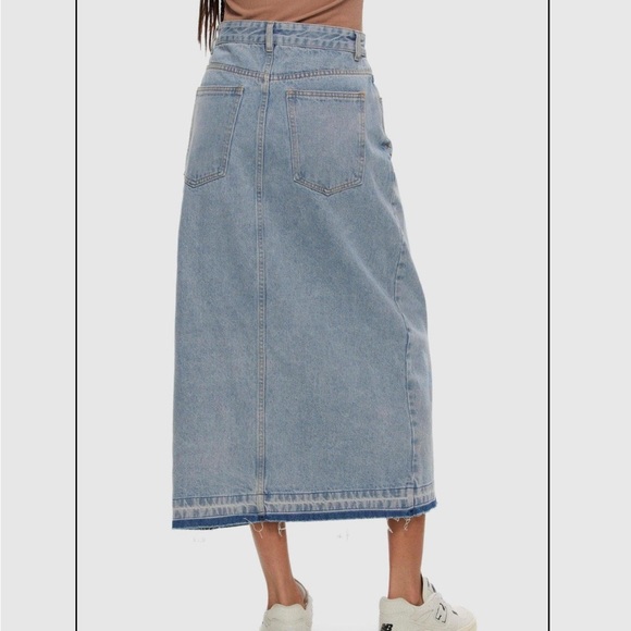 Kuwalla long jean skirt - Picture 2 of 3